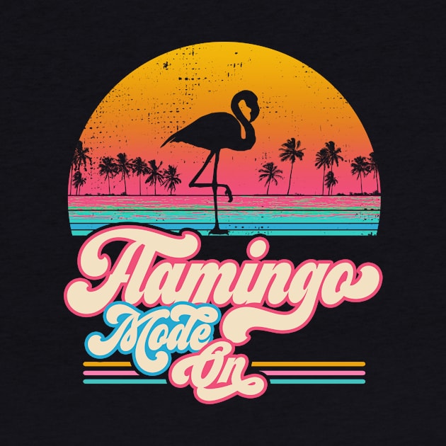 Flamingo Mode On, Punk Flamingo, Flamingo gift for Flamingo lovers by Radarek_Design